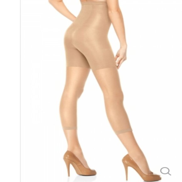 Spanx super footless shaper size A nude super tummy control new old stock - Picture 1 of 5
